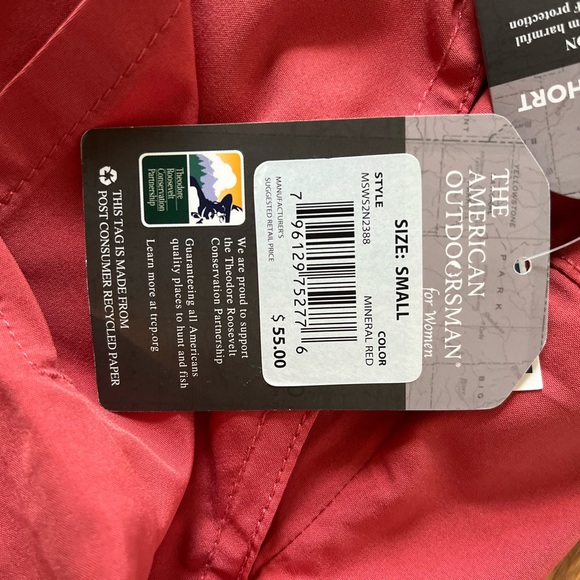 The American Outdoorsman for Women Sun Protection Performance Shorts Size S NWT - Picture 8 of 10